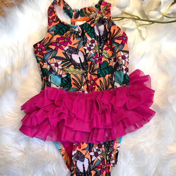 Cat & Jack Other - Cat & Jack TuTu bathing suit 9 months